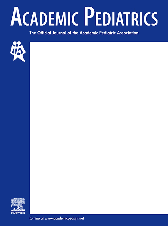 Go to journal home page - Academic Pediatrics